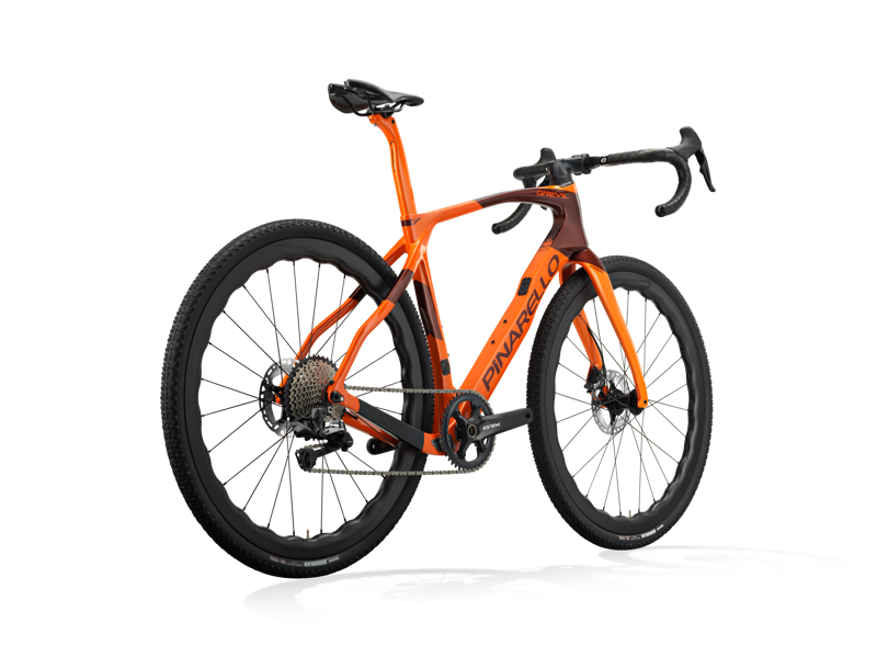 PINARELLO GREVIL F9 53cm SHIMANO GRX 825DI2 STONE ORANGE-13