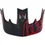 Troy Lee Designs Stage Visor in Black/Red
