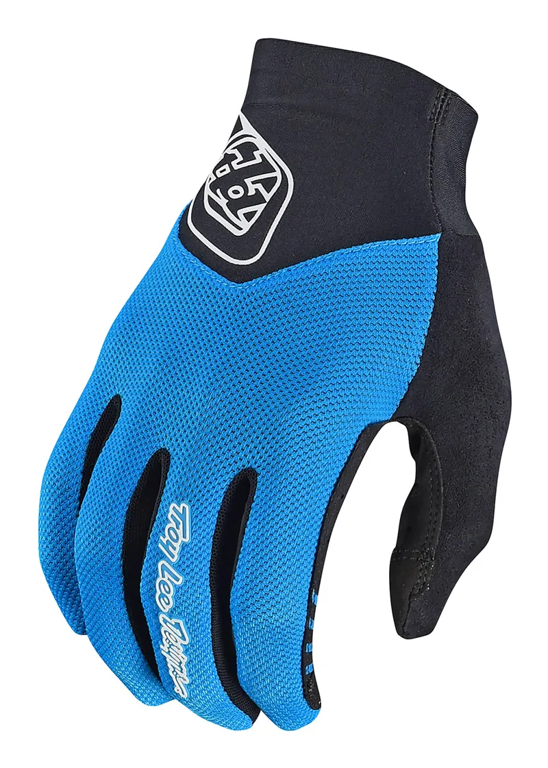 2021 Troy Lee Designs Ace Gloves in Blue