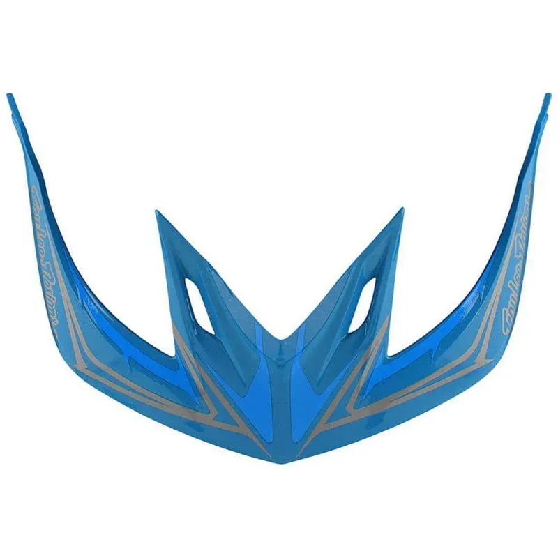 Troy Lee Designs A2 Helmet Replacement Visor in Pinstripe Blue