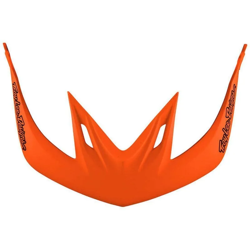 Troy Lee Designs A2 Helmet Replacement Visor in Starburst Orange