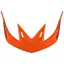 Troy Lee Designs A2 Helmet Replacement Visor in Starburst Orange