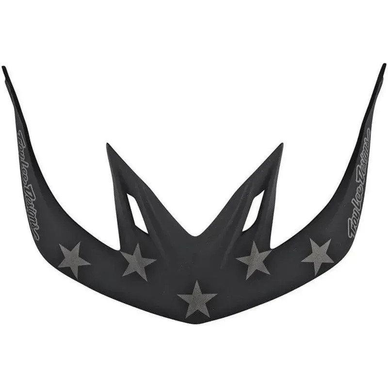 Troy Lee Designs A2 Helmet Replacement Visor in Superstar Black