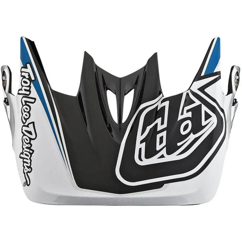 Troy Lee Designs D3 Helmet Replacement Visor in Mirage Blue