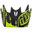 Troy Lee Designs D3 Helmet Replacement Visor in Corona Yellow