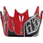 Troy Lee Designs D3 Helmet Replacement Visor in Corona Red/White