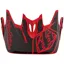 Troy Lee Designs D3 Helmet Replacement Visor in Factory Red