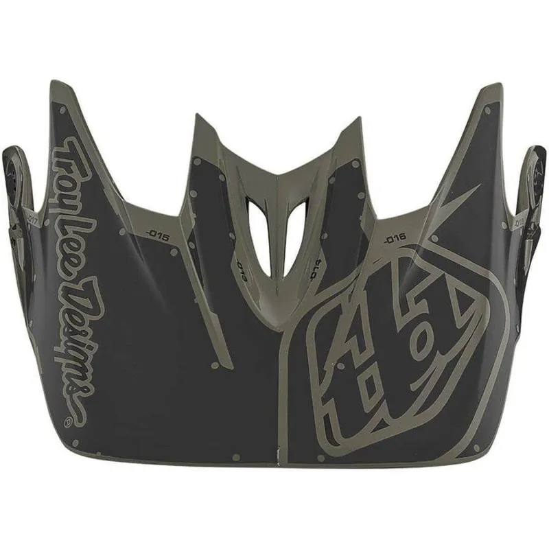 Troy Lee Designs D3 Helmet Replacement Visor in Factory Trooper
