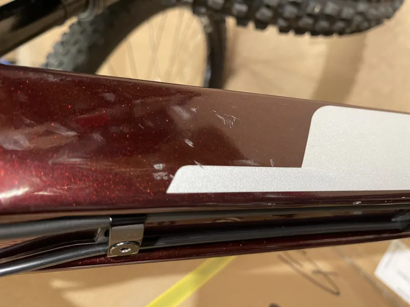 GT Sensor Carbon Pro Mountain Bike Blood Red Large 2020 Approved Used-12