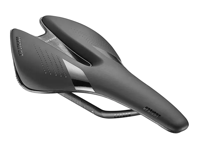 2020 Giant Contact SLR Upright Carbon Road Bike Saddle in Black