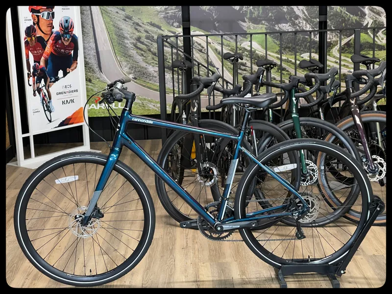 Cannondale Quick Disc 2 Large Blue Hybrid 2021Ex-Demo-1