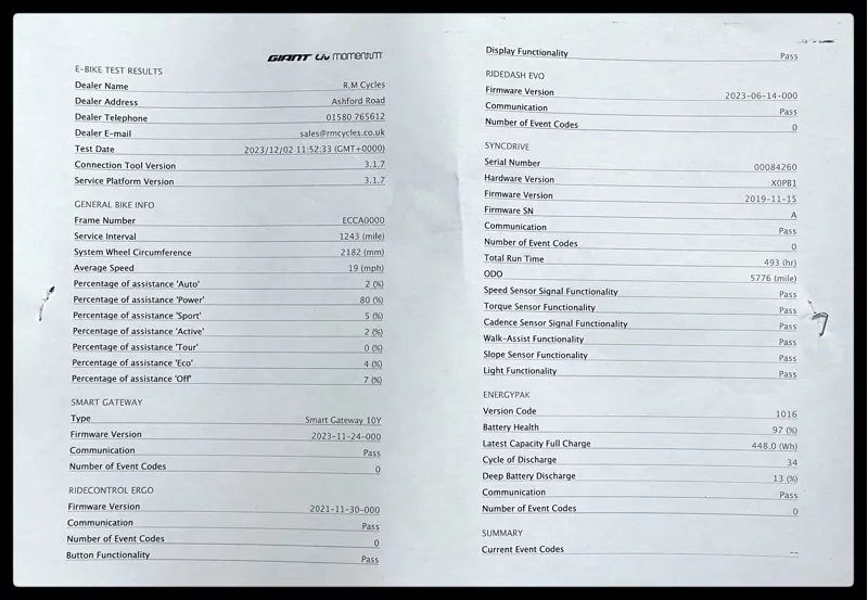 Giant FastRoad E+ EX Pro 25km/h Small Black 2021-10