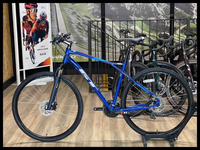 GT Transeo Sport Fitness Bike Blue LARGE 2021-1