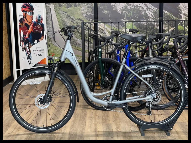 Cannondale Adventure EQ 27.5er Hybrid Grey Large 2022-1
