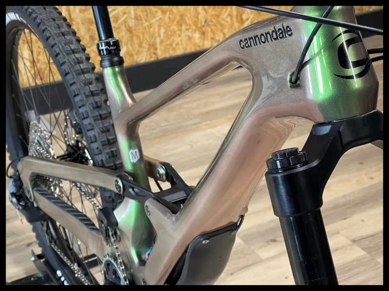 Cannondale Jekyll 1 Carbon 29er Beetle Green Medium 2022 Approved Used-2