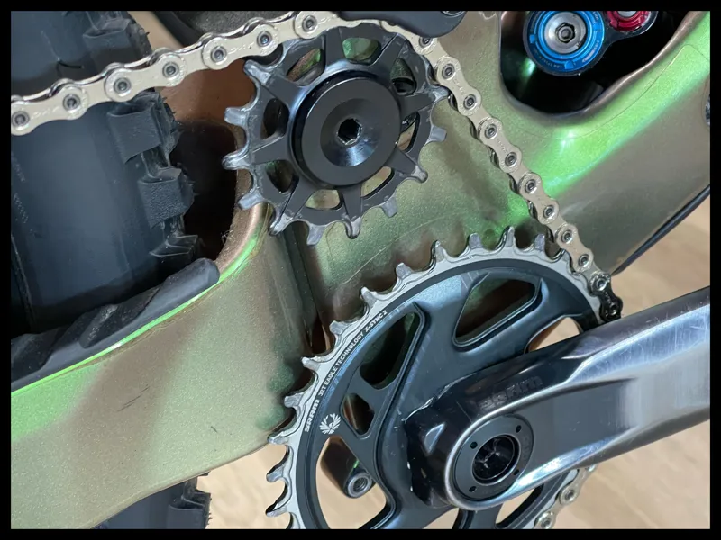 Cannondale Jekyll 1 Carbon 29er Beetle Green Medium 2022 Approved Used-8