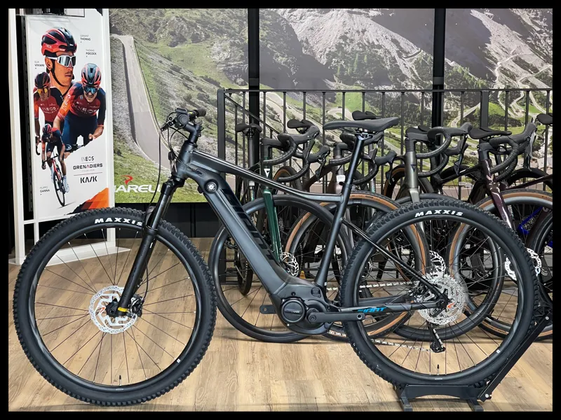 Giant Fathom E+ 2 29er 25km/h Large Gunmetal Black 2022-1