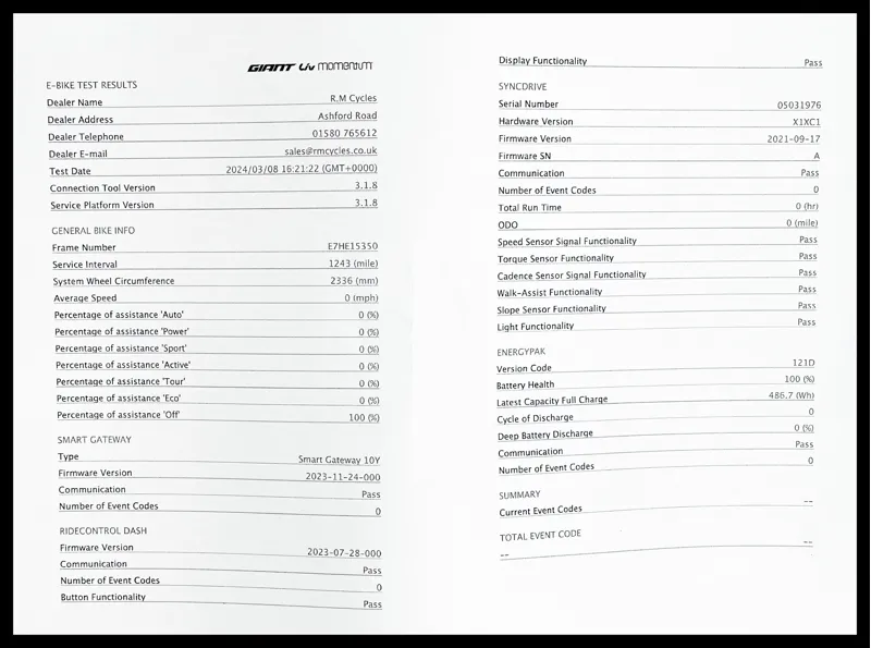 Giant Fathom E+ 2 29er 25km/h Large Gunmetal Black 2022-9