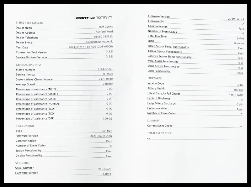 Giant Transend E+ 25km/h Large Ink 2022-8