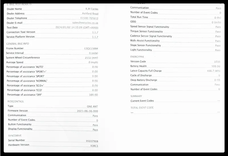 Momentum Vida E+ GTS 25km/h Large Ink 2022-2