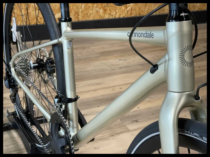 Cannondale Quick Disc 1 Womens Small Hybrid Champagne 2023-2