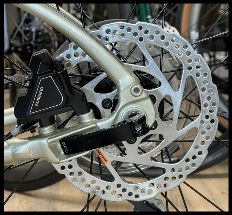 Cannondale Quick Disc 1 Womens Small Hybrid Champagne 2023-9