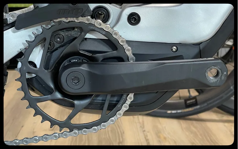 Giant Stance E+ 0 Pro Large Raw Aluminium 2023 Approved Used-8