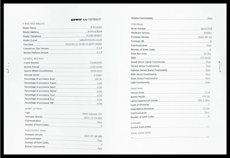 Giant Stance E+ 1 25km/h Medium Cold Iron 2023-10