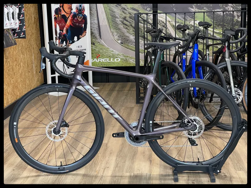 Giant TCR Advanced Pro 1 Disc-AR Medium Charcoal Plum 2023-1