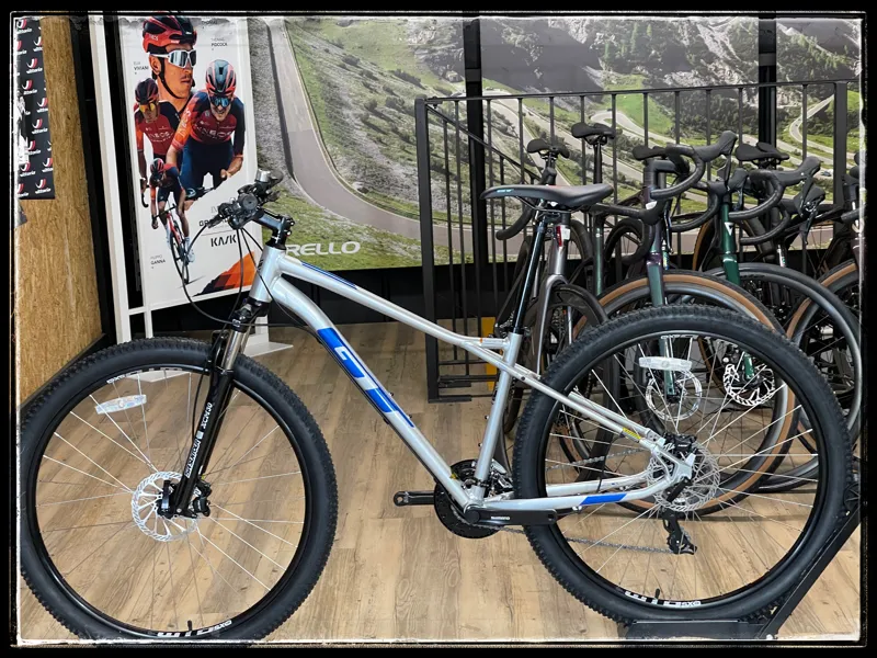 GT Aggressor Expert 29 Mountain Bike Silver 2023-1