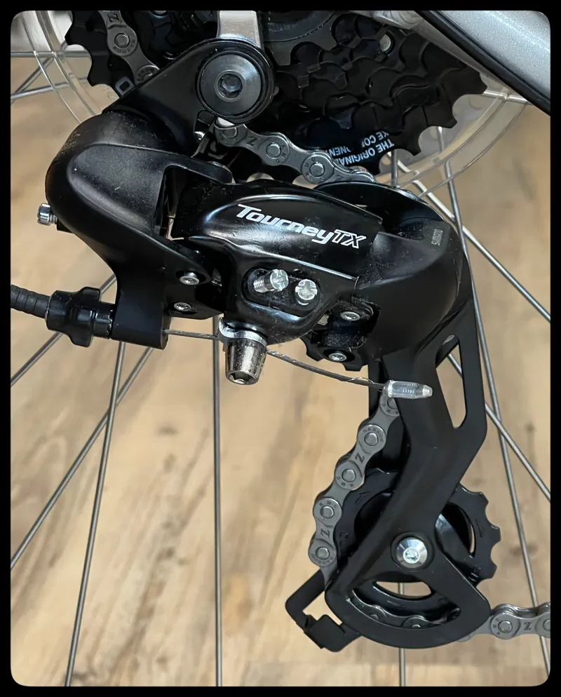 GT Aggressor Expert 29 MTB Bike Large Silver 2023-7