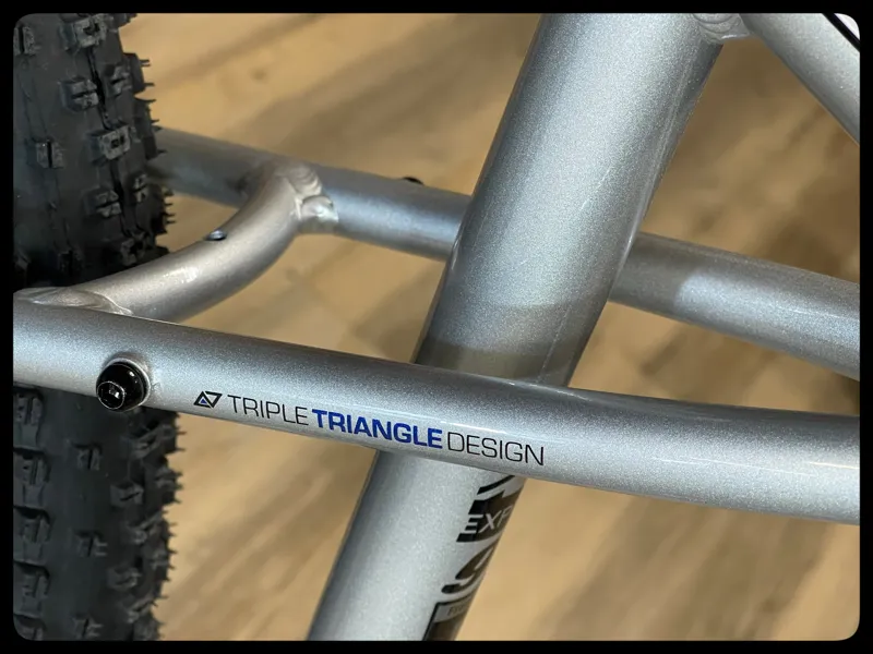 GT Aggressor Expert 29 MTB Bike Large Silver 2023-4