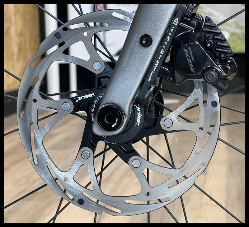 VENON EVO-RS 105 DI2 ALL-ROAD BIKE Large Silver 2023 Ex-Demo-11