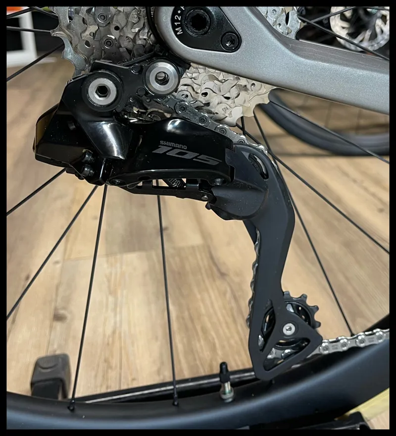 VENON EVO-RS 105 DI2 ALL-ROAD BIKE Large Silver 2023 Ex-Demo-6