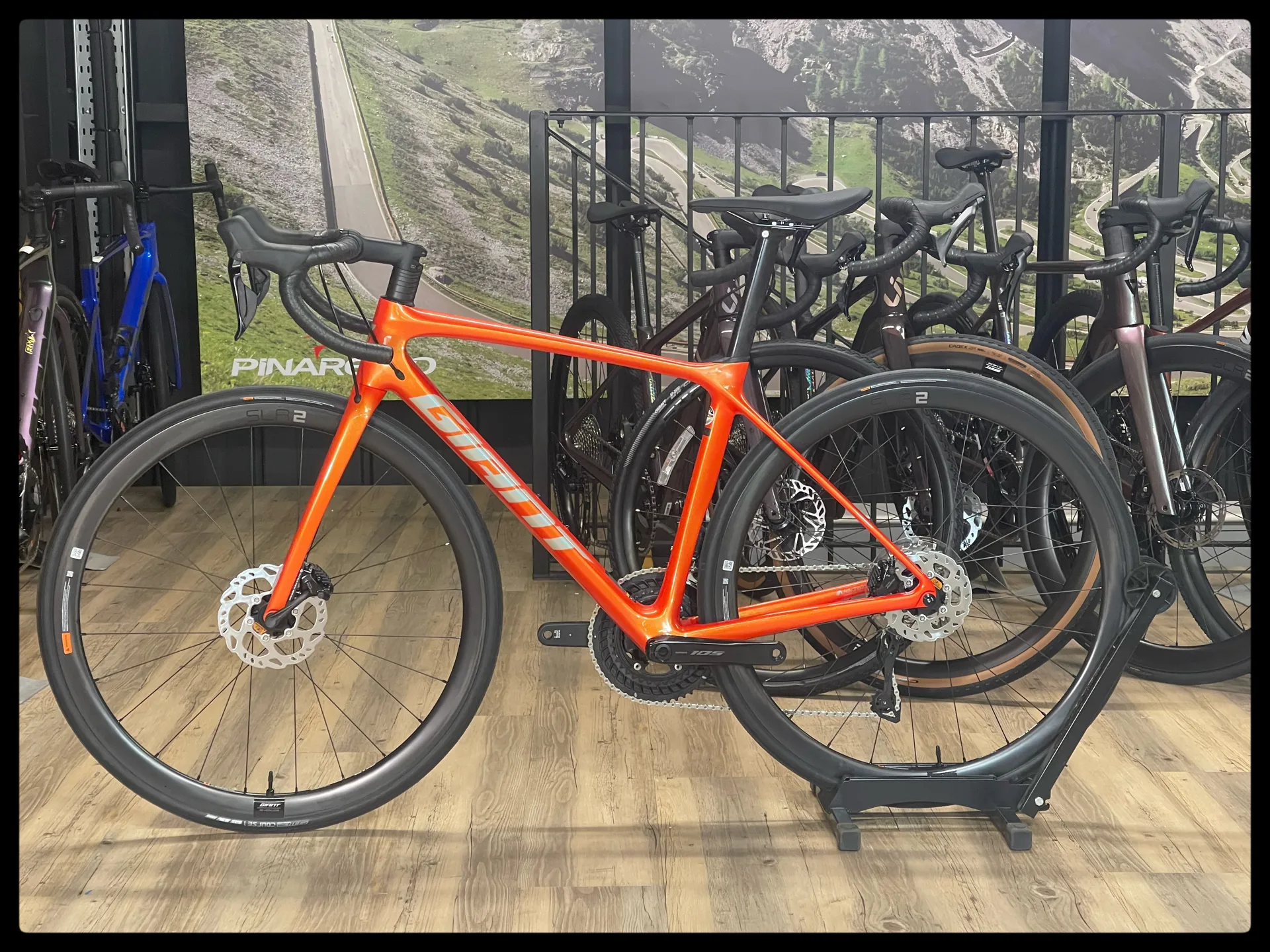 Giant Tcr Advanced Orange Giant Tcr Advanced Orange Giant Bicycles