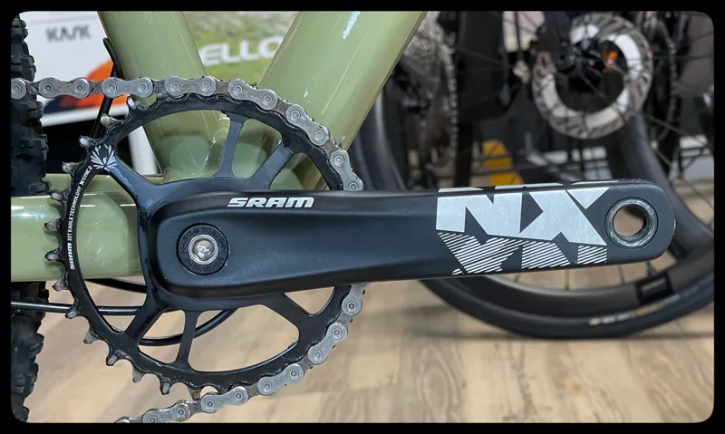 GT Zaskar LT AL EXPERT 29er Mens Olive Green Medium 2024 Ex-Demo-6