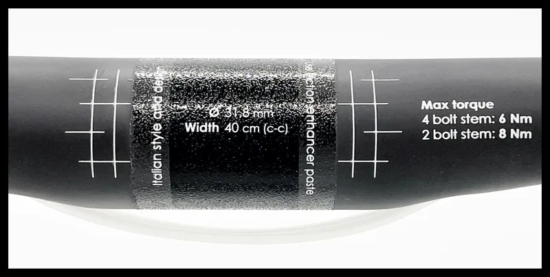 3T Superghiaia Stealth 40 cm Carbon Gravel Handlebar-5