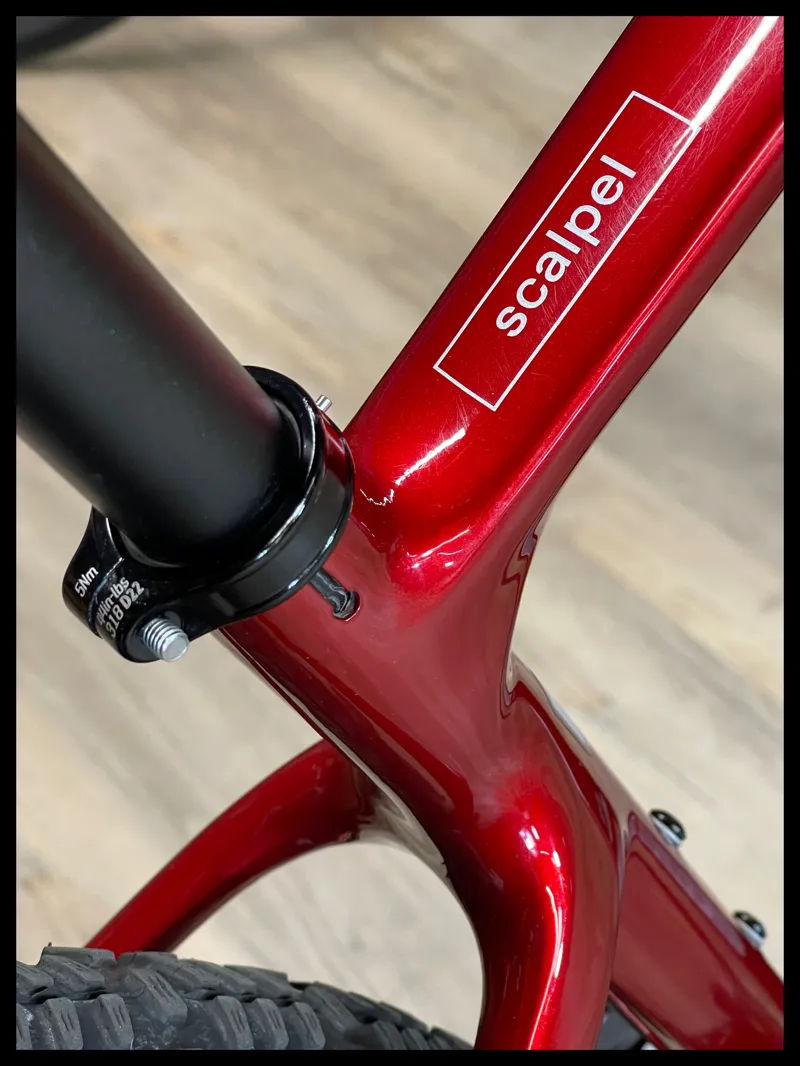 Cannondale Scalpel HT Carbon 2 29er Small Red MTB 2024 Ex-Demo-3