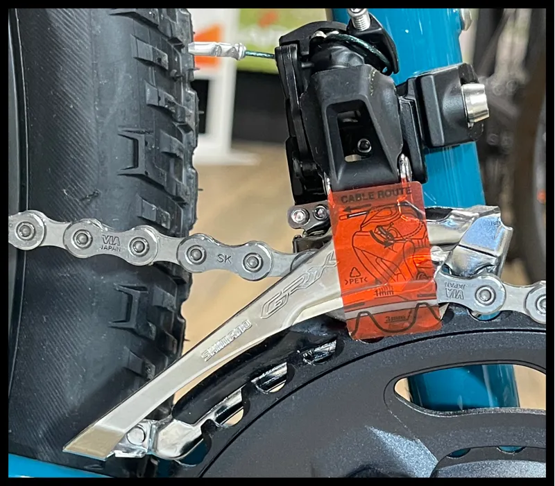 GT eGrade Bolt DTE X-Large Gravel Bike Teal 2024-6