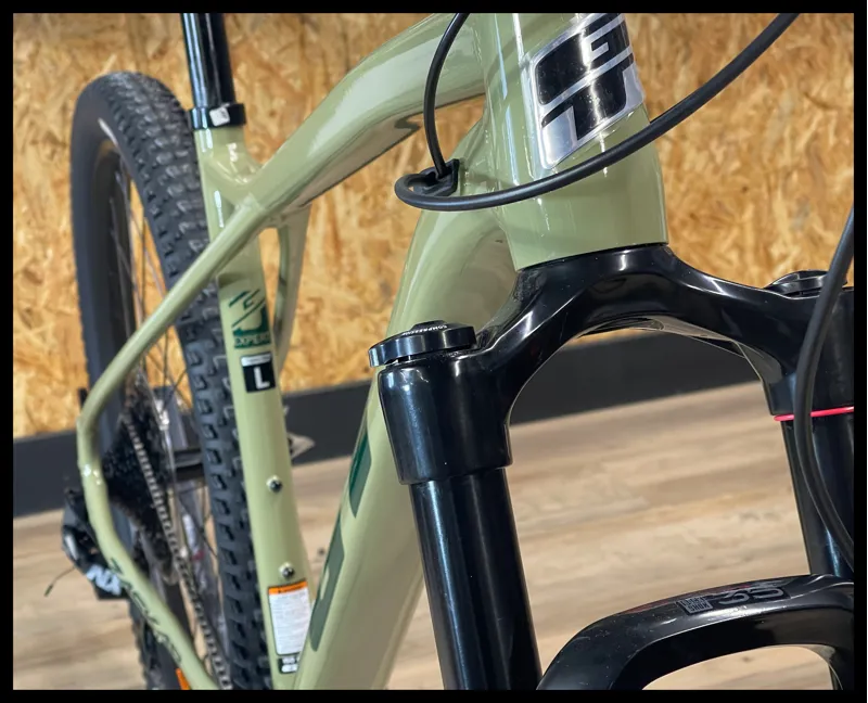 GT Zaskar LT Expert 29er Hardtail Mountain Bike - Moss Green Large 2024-2