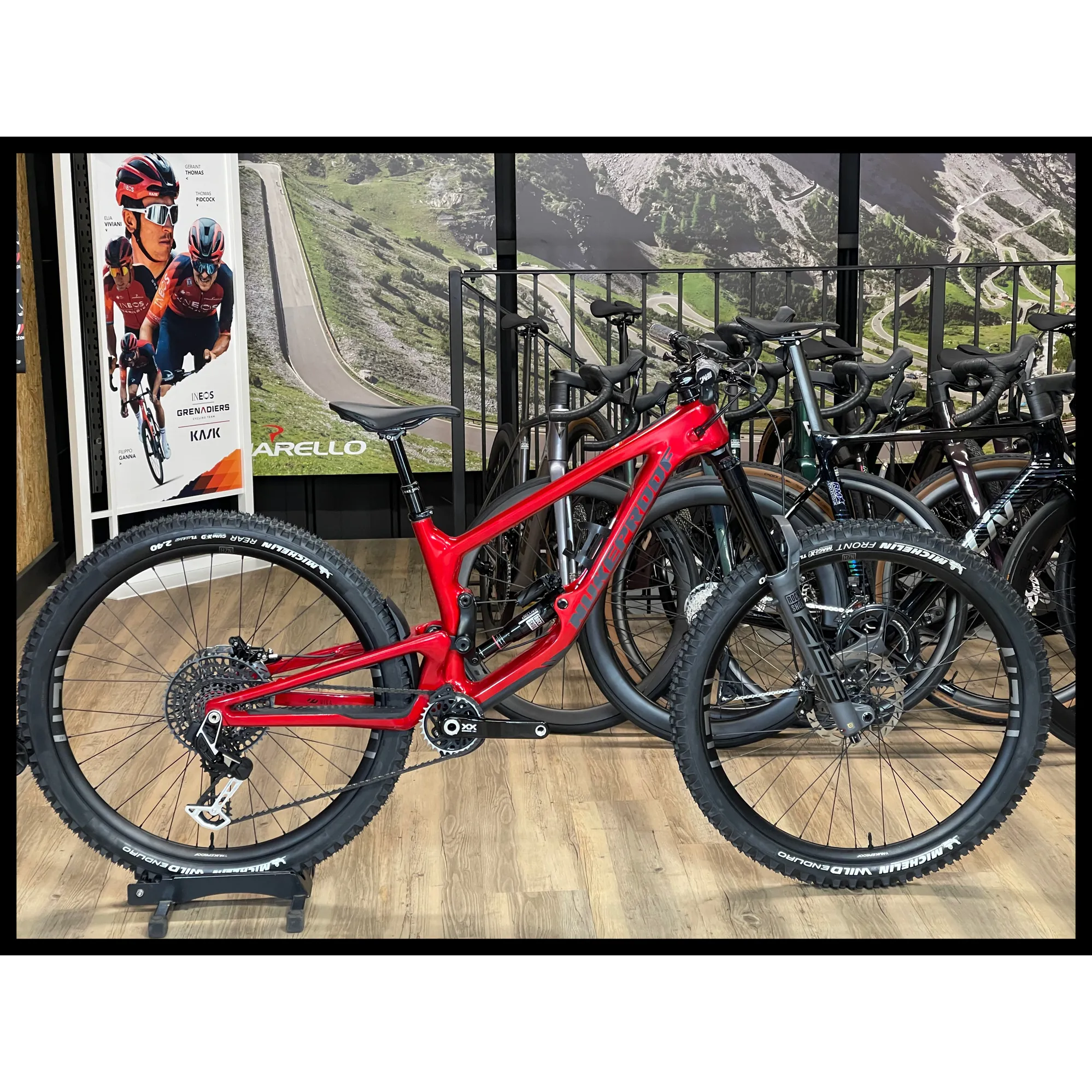 Giga Factory Bike Frame Nukeproof Giga Geometry Nukeproof Giga 290