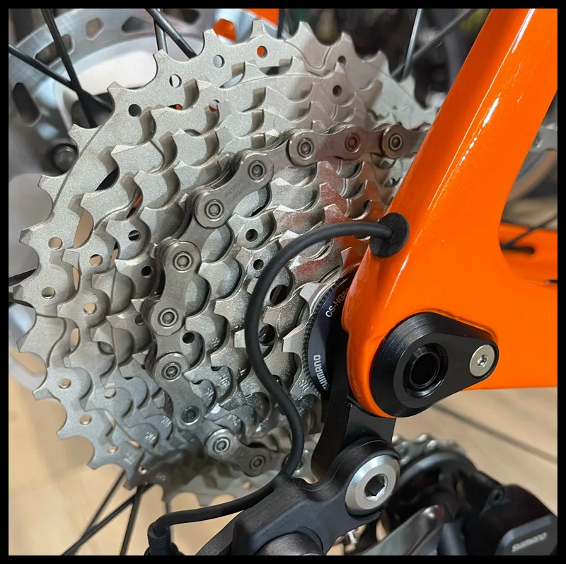 PINARELLO GREVIL F9 53cm SHIMANO GRX 825DI2 STONE ORANGE-5