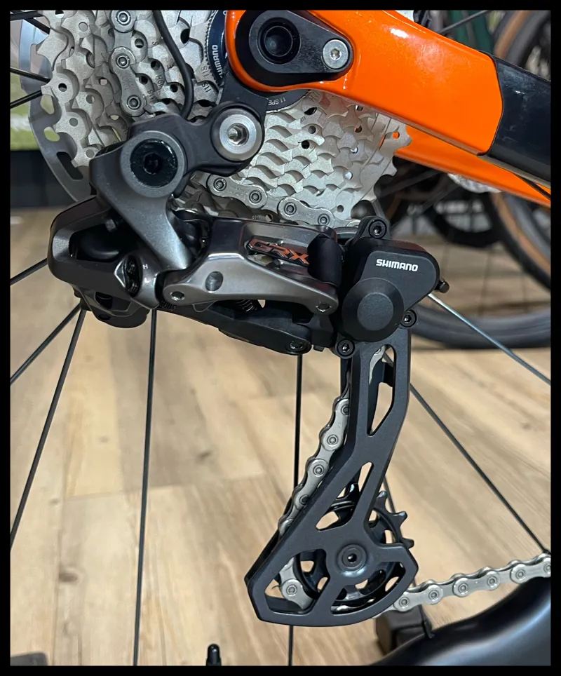 PINARELLO GREVIL F9 53cm SHIMANO GRX 825DI2 STONE ORANGE-6