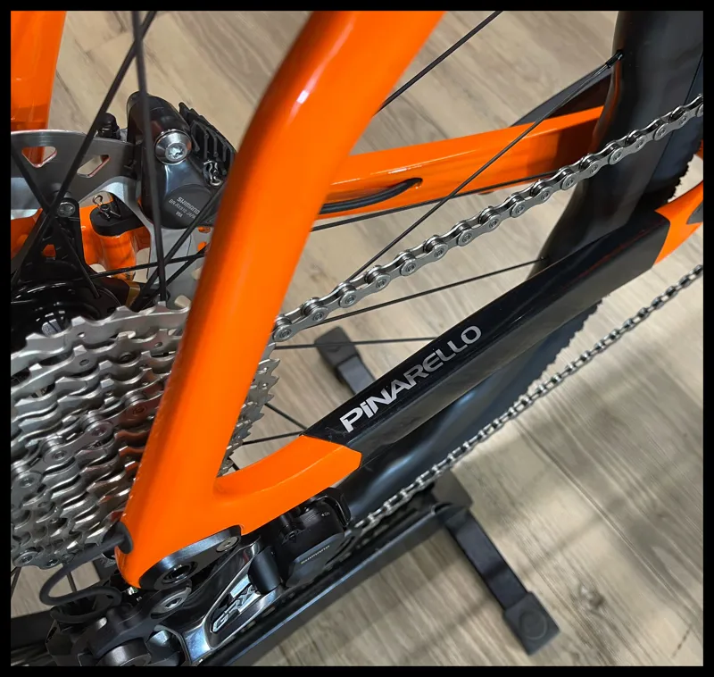 PINARELLO GREVIL F9 53cm SHIMANO GRX 825DI2 STONE ORANGE-7