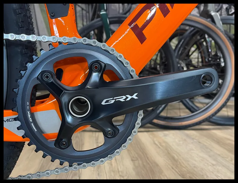 PINARELLO GREVIL F9 53cm SHIMANO GRX 825DI2 STONE ORANGE-8