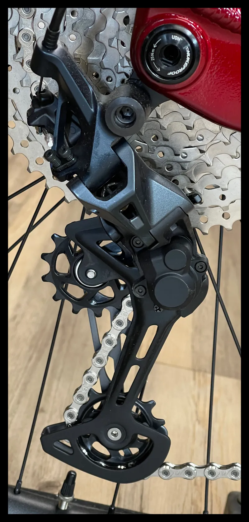 VITUS E-SOMMET 290 VR MOUNTAIN BIKE Medium Octane Red 2024-5