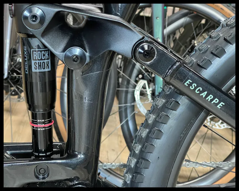 VITUS ESCARPE 290 CR MOUNTAIN BIKE Large Black Quartz 2024-7