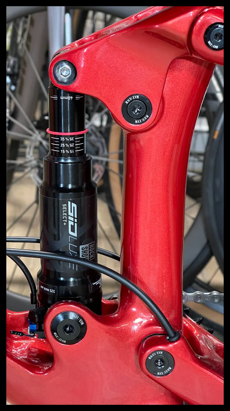 VITUS RAPIDE FS CRS MOUNTAIN BIKE Large Octane Red 2024-7