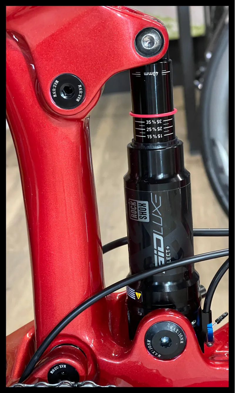 VITUS RAPIDE FS CRS MOUNTAIN BIKE Large Octane Red 2024-6