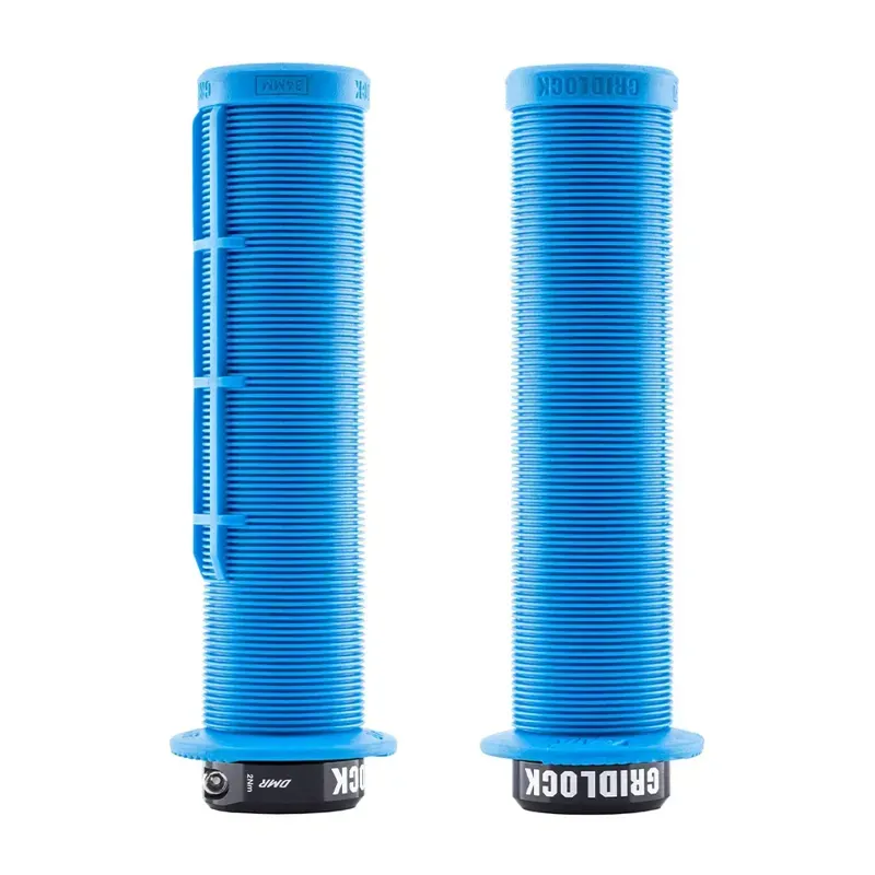 DMR Gridlock Handlebar Grips in Blue